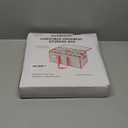 Sattiyrch Plastic Christmas Ornament Storage Box with Trays,Customizable Dividers, Dust-Proof Durable Ornament Organizer Holder,Christmas Storage Containers,Holds 128 x 3 Ornaments