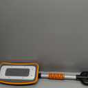 helloleiboo 39.8" Snow Brush for Car Extendable Snow Broom Detachable Ice Scrapers with 12-Inch 180 Pivoting Brush Head for Car Truck SUV (Orange)