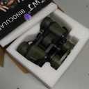 12x40 HD Classic Binoculars for Adults & Kids, Clear Large View & Low-Light Night Vision, High Powered Binoculars for Birds Watching, Cruise Ship, Theaters, Travel & Stargazing (Green)