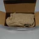 79'' x 20'' Extra Large Christmas Burlap Bow Tree Topper Rustic Giant Decorative Brown Bow with Long Streamers Neutral Big Christmas Decoration for Xmas Tree Outdoor Indoor Party Holiday Decor