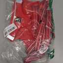 BELLA & PAL Step in Vest Harness for Small and Medium Dogs, No Pull Small Dog Harness with Leash Set, Comfortable Air Mesh Dog Vest Harness with Reflective Strip (Red, M)