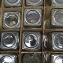 AISIPRIN Glass Spice Jars with 398 Labels, 24 pcs 4oz Spice Containers with Bamboo Lids, Square Spice Bottles With Shaker Lids,Spice Organization for Cabinet,Drawer,Rack,Seasoning Organizer