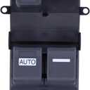 ApplianPar Front Driver Side Window Switch with Door Lock Switch for Honda Accord Coupe 2003-2007