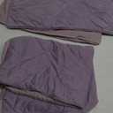 evoLive Elastane Cooling Diamind Quilted Standard, Full/Queen Sham 20"x26" Set of 2 with Envelope Closure (Purple, 20"x26" Standard)