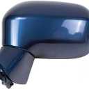 Driver Side Mirror Assembly Fit for 2006 2007 2008 2009 2010 2011 HONDA CIVIC Car Rear View Mirror Side Mirror Replacement Lens Adjustment