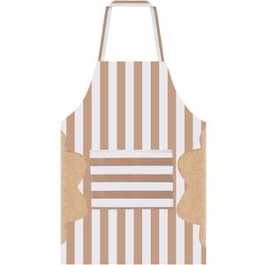 Kitchen Aprons for Women with Pockets Men Cooking Hand Wipe, Server Apron Gardening Waitress Chef Dorm Essentials