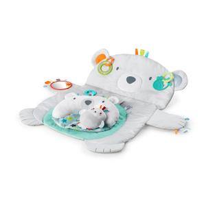 Bright Starts Tummy Time Prop & Play Baby Activity Mat with Support Pillow & Taggies - Polar Bear 35 x 29.5 in., Newborn and up Bright Starts Tummy Time Prop & Play Baby Activity Mat with Support Pillow & Taggies - Polar Bear 35 x 29.5 in., Newborn and up