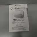 Brondell L60-EW LumaWarm Heated Nightlight Elongated Toilet Seat, White