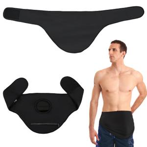 Ostomy Belt for Ostomy Bag Cover, Inner Pocket to Accommodate Ostomy Pouch for Sport or Daily Life, Black Colostomy Belt for Men & Women (X-Large)