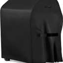 Grill Cover, 45-inch Heavy Duty Oxford Outside Waterproof Grill Covers, Dust-Proof Windproof UV Resistant BBQ Gas Cover Fit Most Brands Char Broil, Weber, Brinkmann, Holland