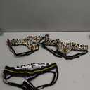 Jockstraps for Men with Printed Athletic Supporters (Medium, Leopard 3-pack)