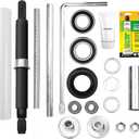 OCTOPUS W10435302 & 2119011 EA3503261 Washer Bearings, Shaft & Tool Kit Compatible Most Front Load Washers Tub Bearing & Seal Kit Washer Shaft & Bearing Kit W10435302 2119011 EA3503261  19Pc Kit