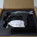 Kohree 6" Adjustable Trailer Hitch Fit 2 Inch Receiver, Dual Solid Ball 2" and 2-5/16"(12,500 LBS GTW), Drop & Rise Heavy Duty Aluminum Tow Hitch with 4 Silencer Pads & 2 Locking Hitch Pin, Black