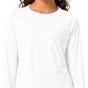 Wenlia Girls Long Sleeve Athletic Shirts Thumbhole Quick Dry Sports Tops 11-12Y