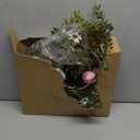 DR.DUDU Easter Garland Decor, 6.5 FT LED Lighted Garland with Easter Eggs & Flowers, Spring Floral Decoration for Fireplace, Mantle, Table & Indoor Home Decor