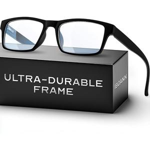 IBOANN Reading Glasses for Men Readers Mens Stylish Blue Light Blocking Computer Eyeglasses