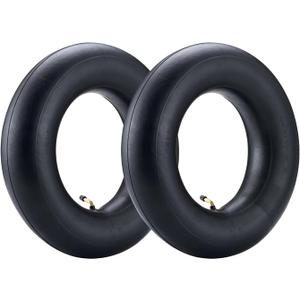 (2-Pack) Fastvert 4.80-8/4.00-8 Heavy-Duty Inner Tubes with TR-87 Bent Valve Stem  Fits Wheelbarrows, Utility Trailers, Garden Carts, Lawn Equipment, Hand Trucks and More