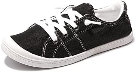 Women's Slip On Canvas Sneaker Low Top Casual Walking Shoes Classic Comfort Flat Fashion Sneakers 9