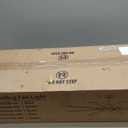 Large Ceiling Fans with Lights and Remote, Indoor/Outdoor Black Modern Ceiling Fan for Kitchen Living Room Patio, 6 Speed Reversible Quiet DC Motor, 3 CCT, Dual Finish 8 Blades 72"D x 72"W x 10"H (Black & Walnut)