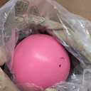 Jolly Pets Bounce-n-Play Dog Toy Ball, 8 Inches, Pink, All Breed Sizes
