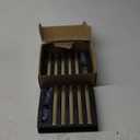 Asidrama 10 Pack 5 Inch(128mm) Brushed Brass Kitchen Cabinet Handles, Cabinet Pulls Kitchen Cabinet Hardware for Cupboard Drawer Pulls (5" Hole Center)