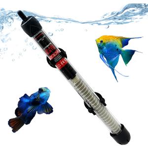 Fish Tank Aquarium Heater - Adjustable Temperature Submersible Thermostat Heater,25W/50W/100W/150W/200W/300W
