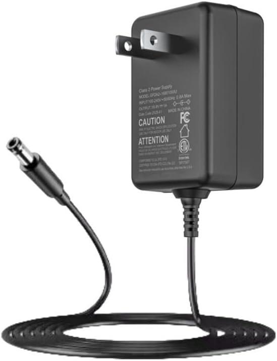 NOYITO 16.8V 1A Power Adapter Li-ion Battery Charger with LED Indicator DC Port 5.5x2.5mm & 2.1mm Suitable for 14.4V 14.8V 16.8V 4-String Lithium Battery Pack