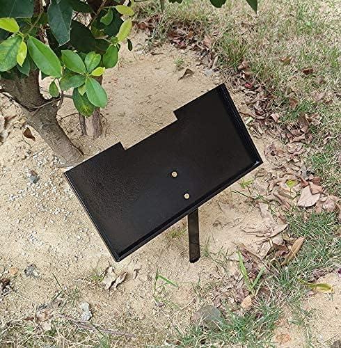 JFHEDY Grave Marker Stand for 23.8"x 11.9" Stones, Memorial Stones for Loved One (23.8“ x 11.9“)