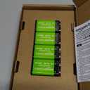Amazon Basics 4-Pack Rechargeable 9 Volt Ni-MH Batteries, 200 mAh, Pre-Charged, Long Lasting Power, Recharge up to 1000x Times
