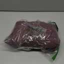 Superior Blackout Curtains, Insulated, Sun Blocking Curtain for Bedroom, Solid, Textured, Living Room Window, Thermal Woven, Jaxon Collection, Set of 2 Panels, 6 Grommets, 38" x 63", Mulberry