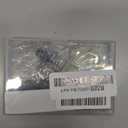 LivTee Rustproof License Plate Screws for Securing License Plates Frames and Covers on Cars and Trucks, 4 Sets Premium Stainless Steel Self Tapping Mounting Bolts (Black Zinc Plated)