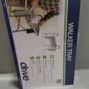 Drive Medical 10125 Walker Tray with Cup Holders, Gray