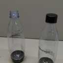 sodastream 1L Twin Pack Dishwasher Safe Slim Bottle (Black)