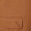 Amazon Essentials Mens Straight-Fit Stretch Cargo Pant (Available in Big & Tall) (Brown)