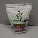 Nature Gnaws Bully Sticks for Dogs 5-6" (1Lb) - Mixed Thickness - Long Lasting for Aggressive Chewers and Large Dogs - Natural Beef Dog Chew Bones
