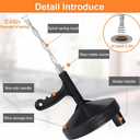 FLSEPAMB Drain Auger 25 Ft Plumbing Snake Snake Drain Clog Remove Tool Professional Sink Snake for Bathtub Drain, Kitchen Sink, Comes with Gloves and 25 Inch Snake Hair Clog Remover