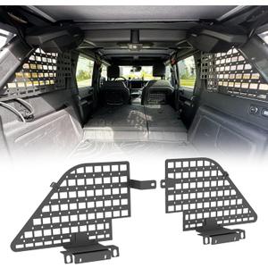 Rear Window MOLLE Panel Modular Storage Panel System fit for Bronco 4 Door 2021-2025