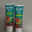 Toms of Maine Watermelon Wiggle Kids Toothpaste with Fluoride, Kids Natural Toothpaste, For Children Ages 2 and Up, Helps Prevent Cavities, 5.1 Oz 3 Pack