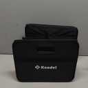 K KNODEL Car Trunk Organizer, Foldable Organizer for Car, Automotive Consoles & Organizers, Storage with Reinforced Handles (Small, Black)