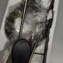 HOMEIMPRO Outdoor Garden Solar Lights Stake Waterproof, Mothers Day Gifts Mom, Crackle Glass Metal Flower LED Yard Art Ornaments Lights for Pathway, Lawn or Courtyard,Gardening Gifts Women (Bronze)