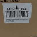 Cedar Alpha Large Pavillion Bird Feeder for Outside - Solid Western Red Cedar - Wood Birdfeeder Hanging for Outdoors - 10 Lbs Capacity - Removable Tray - Rust Proof Gorgeous Copper Roof