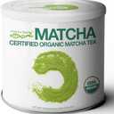 MATCHA DNA Certified Organic Matcha Green Tea Powder (16 oz TIN CAN) (Set of 3)(BB: 10/2027)