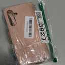 for Samsung Galaxy S24 Plus/S25 Plus S24+ S25+ 5G Floral Wallet Case Flip Zipper Purse Wrist Strap Shoulder Strap, Card Holder Phone Cover for S24Plus 24S + S 24 24+ S25Plus 25S 25+ Rose Gold