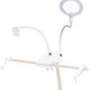 Daylight StitchSmart 2 Magnifier & Chartholder (Accessories Only)Adjustable Embroidery Frame Support with LED Magnifier Lamp, 360 Rotation, 95+ CRI Lighting, Flexible Arms (Doesn't' Include Stand)