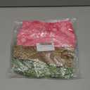 XEF Headbands for Women Bohemian Wide Geometry Pattern Thick Hair Band No Slip Gym Elastic Twist Knot Athletic Headband Sweatbands Fashion Hair Accessories for Teen Girls