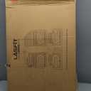 LASFIT Floor Mats & Trunk Mat for Jeep Wrangler JL 2018-2025 2026 4 Door Cargo with SUBWOOFER, All Weather TPE Custom Cargo Mat Fit for Flat Load Floor Gas Type (Not for JK/Not PHEV/Not 2-Door)