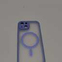 TOCOL Magnetic for iPhone 14 Case, Upgraded Full Camera Protection, Compatible with Magsafe, Drop Protection, Translucent Matte Back Bumper Phone Cover 6.1-Inch (Light Blue)