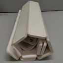 Foldable Stone Bath Mat, Quick Dry Stone Drying Mats for Bathroom, Super Absorbent Bath Mat, Non Slip, Large Diatomaceous Earth Dish Drying Mats for Kitchen Counter 23.5 x 15.4in, White