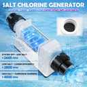 IC40 Salt Cell Saltwater Chlorine Generator, Replacement Cell Compatible with Pentair IC40, EC-520555 Salt Chlorinator System for Inground Pools Up to 40,000 Gallons