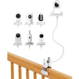 Gusfeliz Universal Holder for Baby Monitor, Baby Camera Mount Bracket for Baby Monitor, Babyphone Accessories Stand for mom Cozy/Boifun/Babystar/Philips Video, Mobile Phone Clip